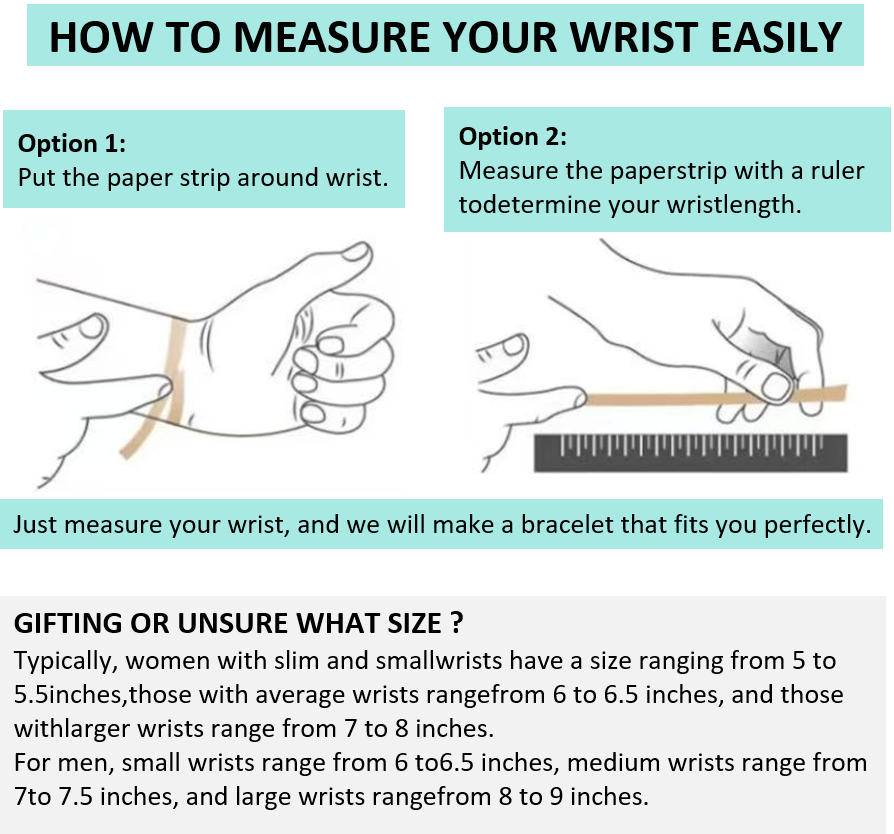 Rock Crystal Quartz Aquamarine Magnetic Bracelet